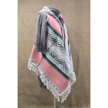 PONCHO ORYGINALNE Z EKWADORU